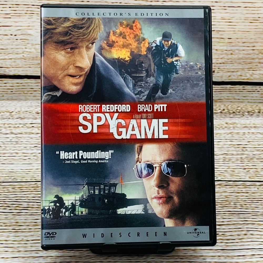 Spy Game [2001 DVD]‎ Robert Redford Brad Pitt Collector's Edition Widescreen